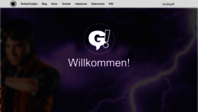 What Gutjahr.biz website looked like in 2024 (1 year ago)