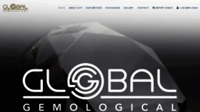 What Globalgemological.com website looks like in 2024 