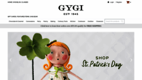 What Gygi.com website looks like in 2024 