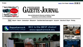 What Gazettejournal.net website looks like in 2024 