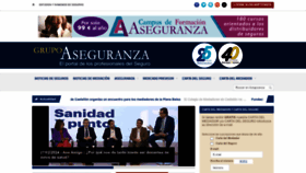 What Grupoaseguranza.com website looks like in 2024 