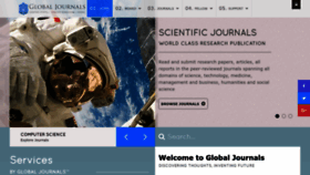 What Globaljournals.org website looks like in 2024 