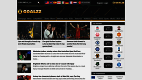 What Goalzz.com website looks like in 2024 