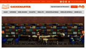 What Gaugemasterretail.com website looks like in 2024 
