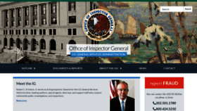 What Gsaig.gov website looks like in 2024 