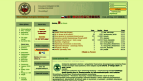 What Genealodzy.pl website looks like in 2024 
