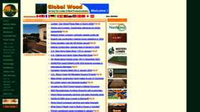 What Globalwood.org website looks like in 2024 