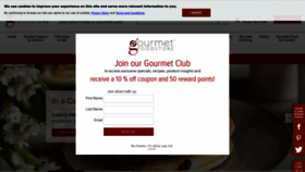 What Gourmetfoodstore.com website looks like in 2024 