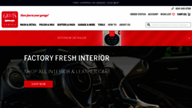 What Griotsgarage.com website looks like in 2024 