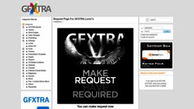 What Gfxtra.com website looks like in 2024 