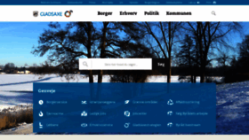 What Gladsaxe.dk website looks like in 2024 