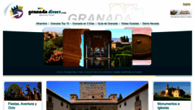 What Granadadirect.com website looks like in 2024 