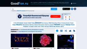 What Goodfon.ru website looks like in 2024 