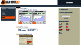 What Gold-quote.net website looked like in 2024 (1 year ago)