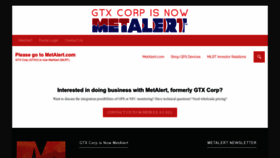 What Gtxcorp.com website looks like in 2024 