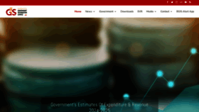 What Gisbarbados.gov.bb website looks like in 2024 