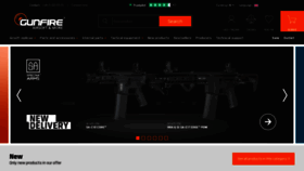 What Gunfire.com website looks like in 2024 