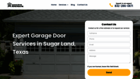 What Garagedoor-repair-nearme.com website looks like in 2024 