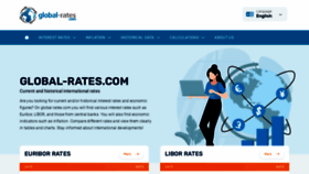 What Global-rates.com website looks like in 2024 