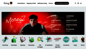 What Goingapp.pl website looks like in 2024 