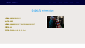 What Gszhongnong.com website looks like in 2024 