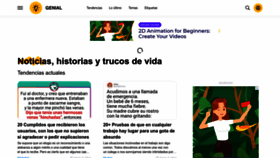 What Genial.guru website looked like in 2024 (1 year ago)
