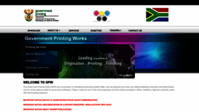What Gpwonline.co.za website looks like in 2024 