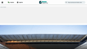 What Gazetaesportiva.net website looks like in 2024 
