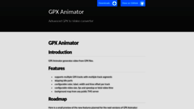 What Gpx-animator.app website looks like in 2024 