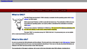 What Gnu.org.ua website looks like in 2024 