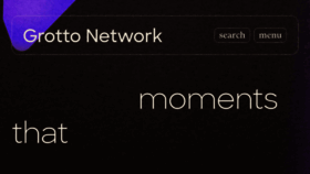 What Grottonetwork.com website looks like in 2024 