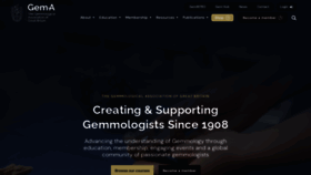 What Gem-a.com website looks like in 2024 