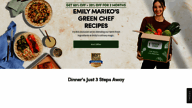 What Greenchef.com website looks like in 2024 