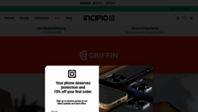 What Griffintechnology.com website looks like in 2024 