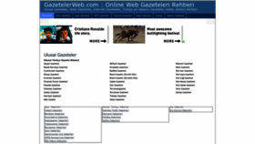 What Gazetelerweb.com website looks like in 2024 