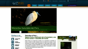 What Go2peru.com website looked like in 2024 (1 year ago)