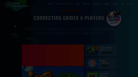 What Gamedistribution.com website looks like in 2024 