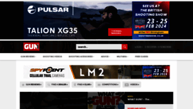 What Gunmart.net website looks like in 2024 