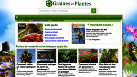 What Graines-et-plantes.com website looks like in 2024 