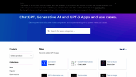 What Gpt3demo.com website looks like in 2024 