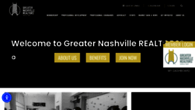 What Greaternashvillerealtors.org website looks like in 2024 