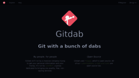 What Gitdab.com website looks like in 2024 
