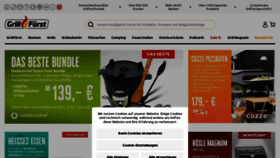 What Grillfuerst.de website looks like in 2024 