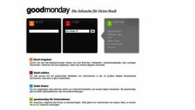 What Goodmonday.de website looked like in 2024 (1 year ago)