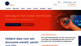 What Gs1.nl website looked like in 2024 (1 year ago)