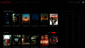 What Geoiptv.live website looked like in 2024 (1 year ago)
