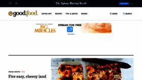 What Goodfood.com.au website looks like in 2024 