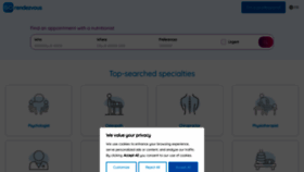 What Gorendezvous.com website looks like in 2024 