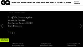 What Gqthailand.com website looks like in 2024 