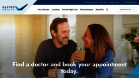 What Gastrohealth.com website looks like in 2024 